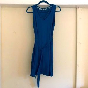 Teal Shift Dress
